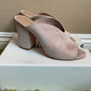 lightly worn bound heel